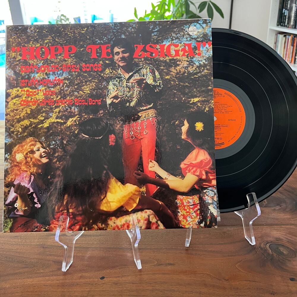 István Horváth Hopp Te Zsiga! Gipsy Songs Vinyl LP 1972 Qualition SLPX 101 31